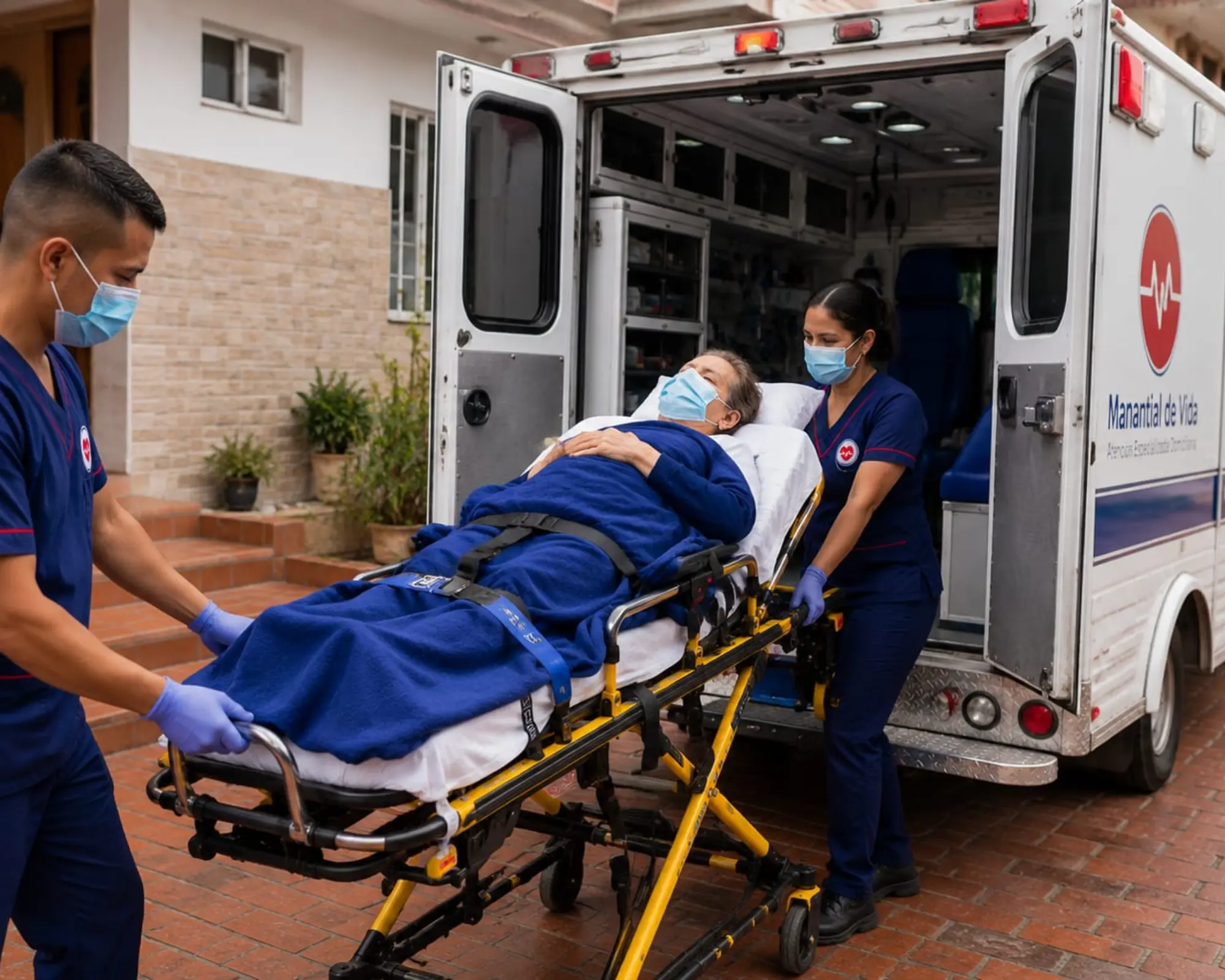 Traslado asistido de pacientes con seguridad y atención profesional