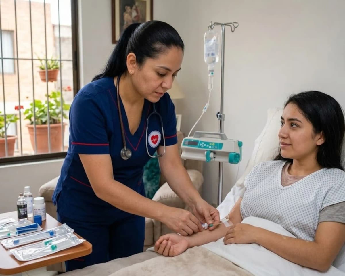 Pacientes en cama